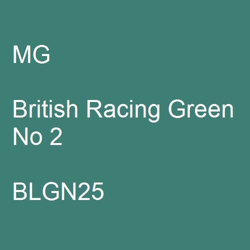 MG, British Racing Green No 2, BLGN25.